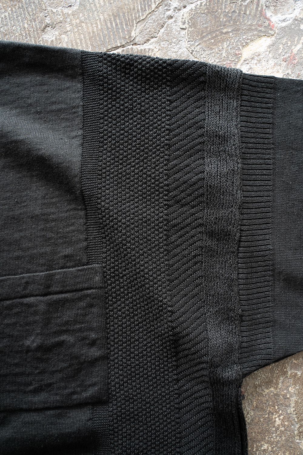YASHIKI - 【ラスト1点】【24SS】Nomichi Knit(NAVY) | Salty