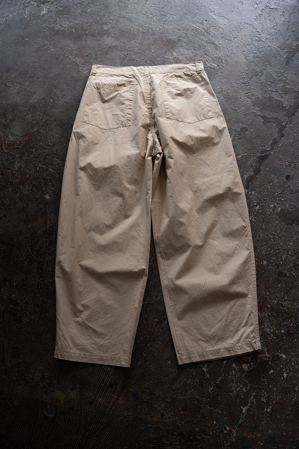 【26SS】ガーメントダイワンタックパンツ(BEIGE)