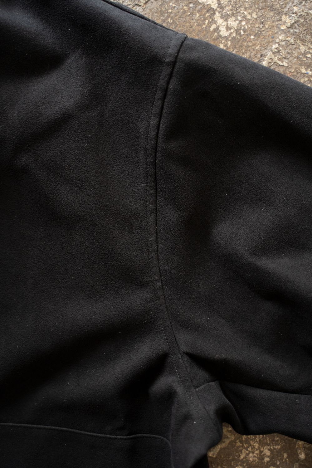 【26AW】フェイクスウェードブルゾン(INK BLACK)