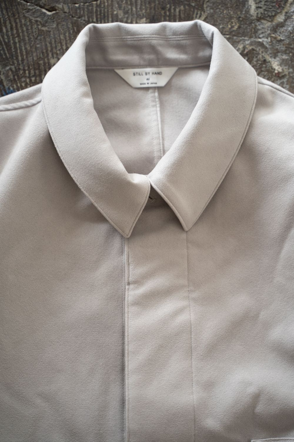 【26AW】フェイクスウェードブルゾン(TAUPE)