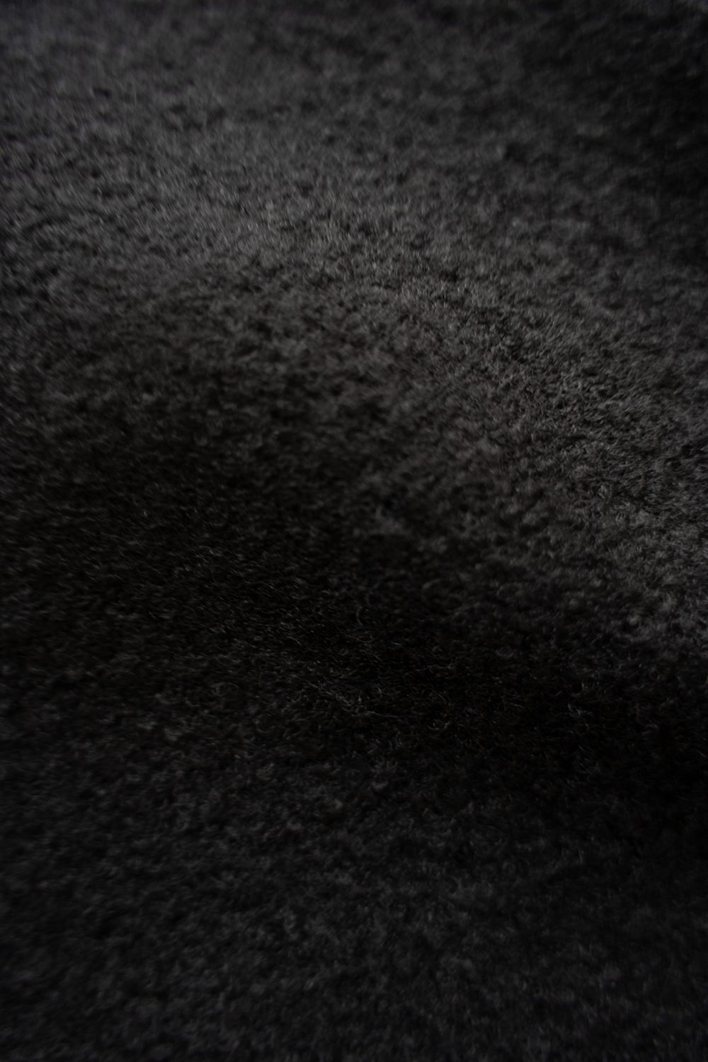 【ラスト1点】【24AW】ウールパイルジップベスト(BLACK)