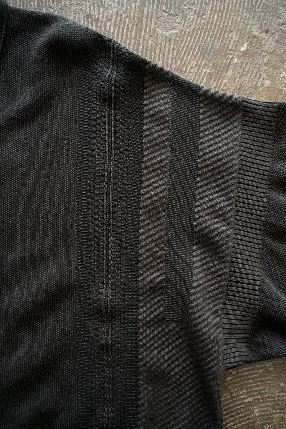 【26SS】Kokuu Collar Cardigan(BLACK)