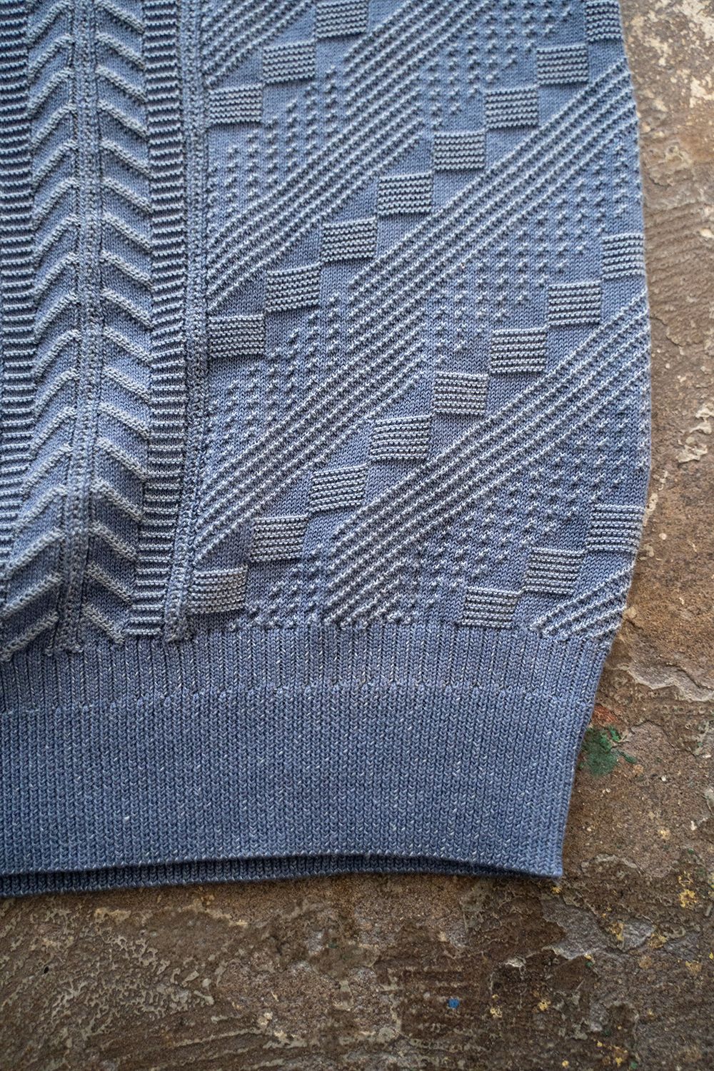 【ラスト1点】Sakurakage Knit(SMOKY BLUE)