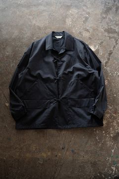 【26SS】コットンツイルシャツジャケット(DARK NAVY)
