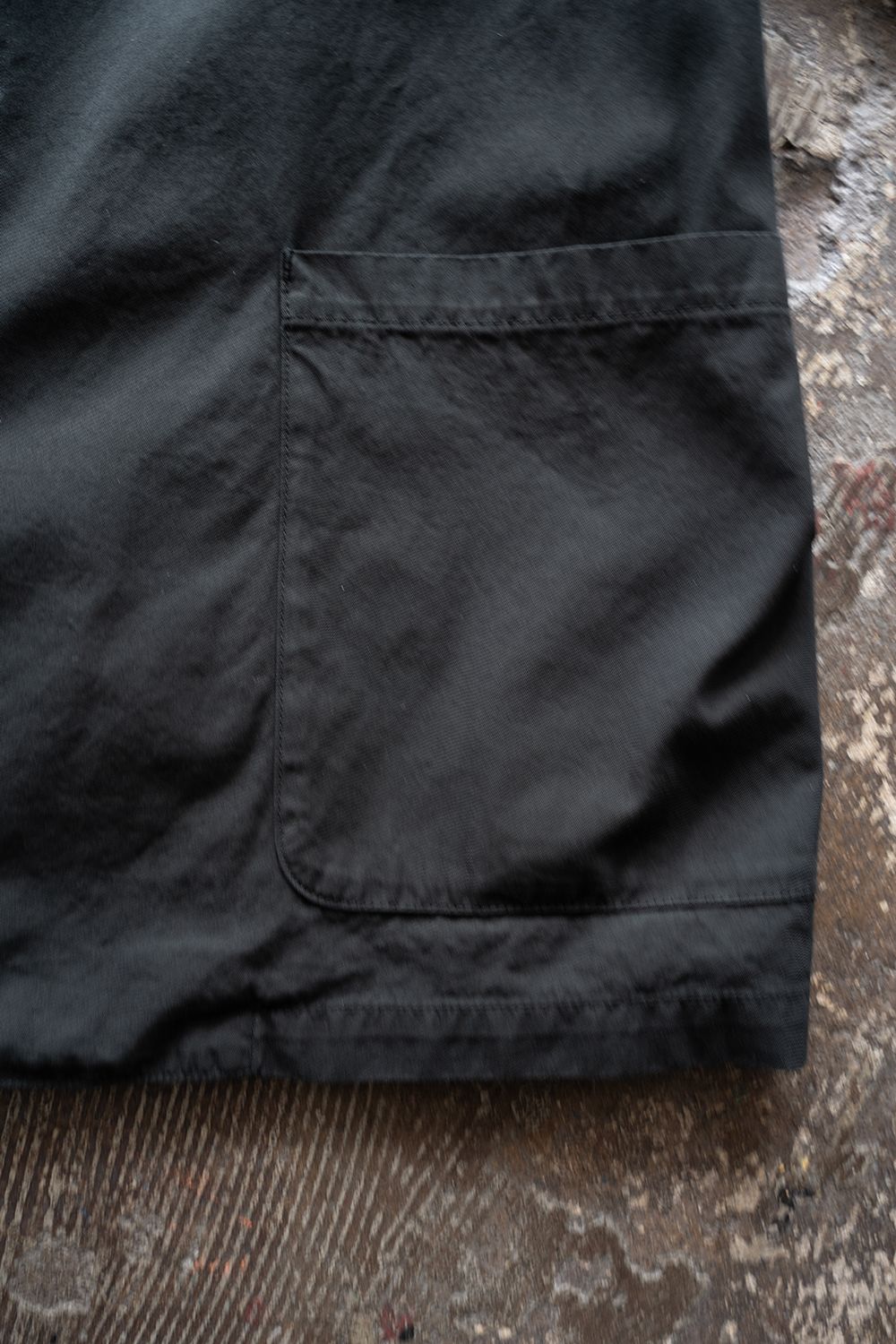 【ラスト1点】【26SS】ガーメントダイ3Bジャケット(INK BLACK)