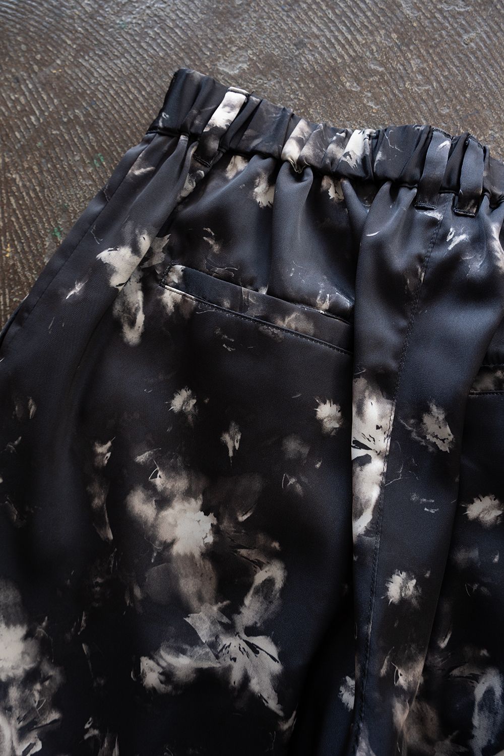 【ラスト1点】【26SS】Floral Easy Shorts/フローラルイージーショーツ(BLACK)