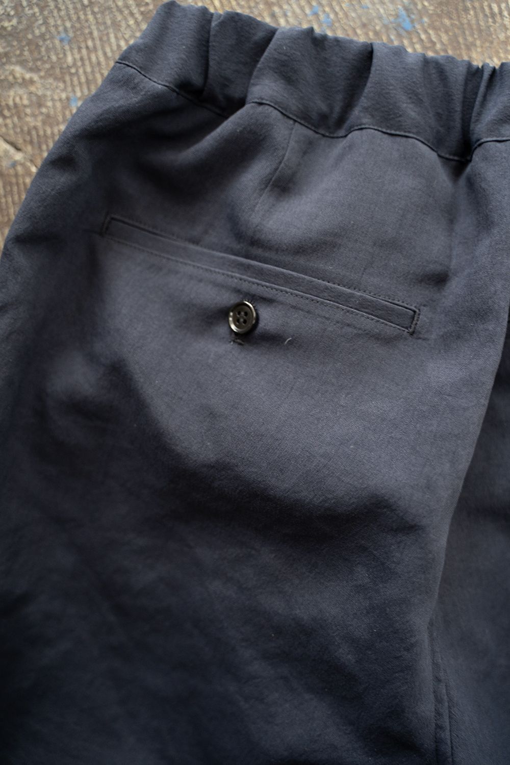 【ラスト1点】【25SS】ポリエステルオックス2タックイージースラックス(NAVY)