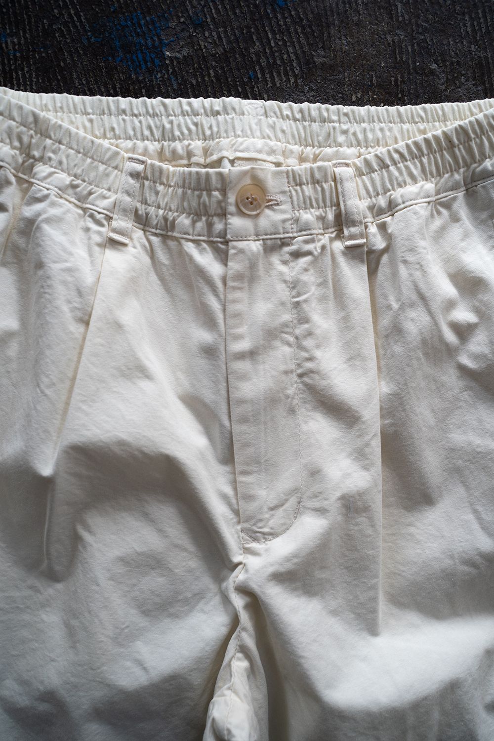 【ラスト1点】【22SS】シルク混イージーパンツ(OFF WHITE)