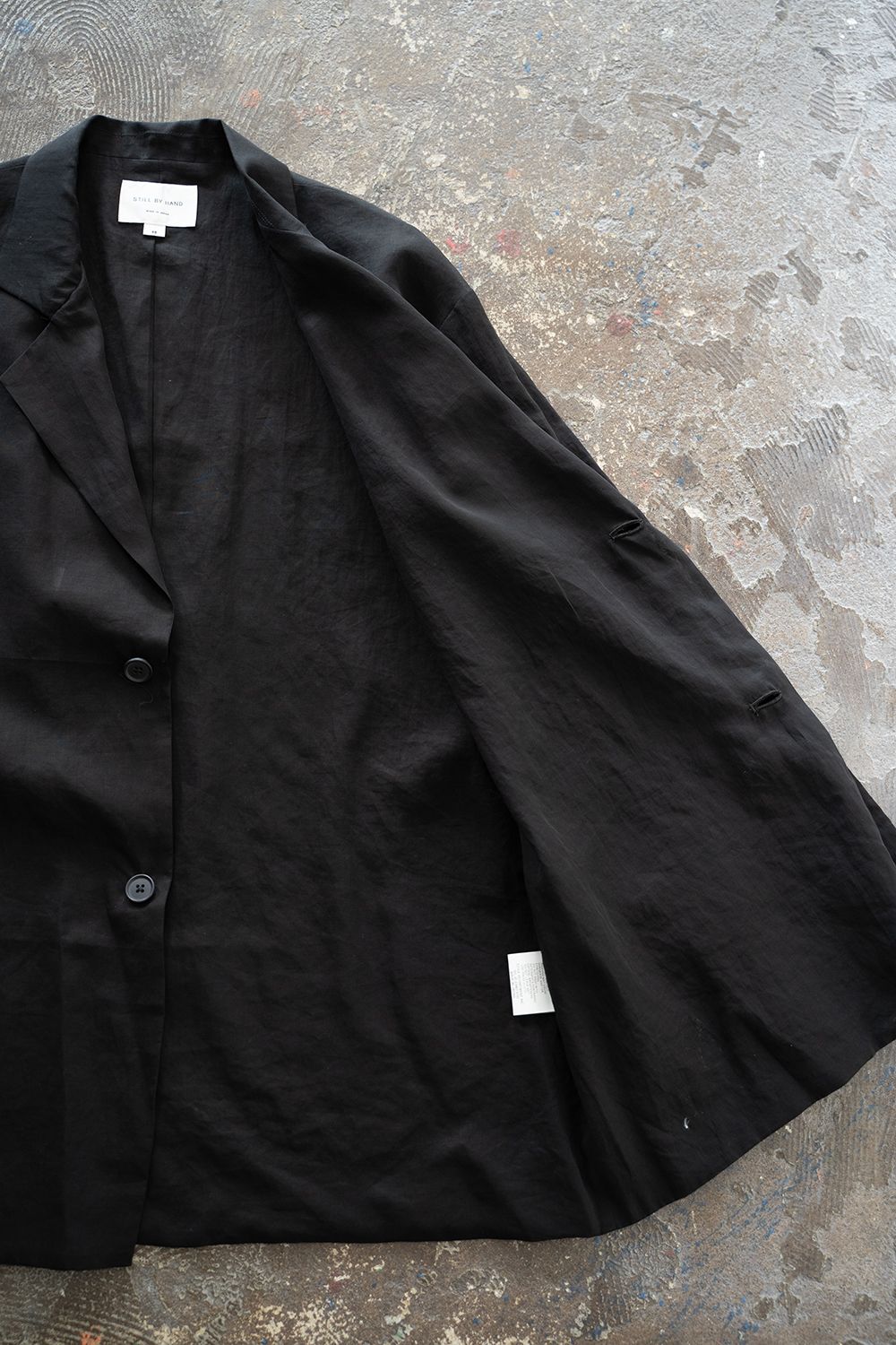 【26SS】ローン地無双3Bジャケット(BLACK)