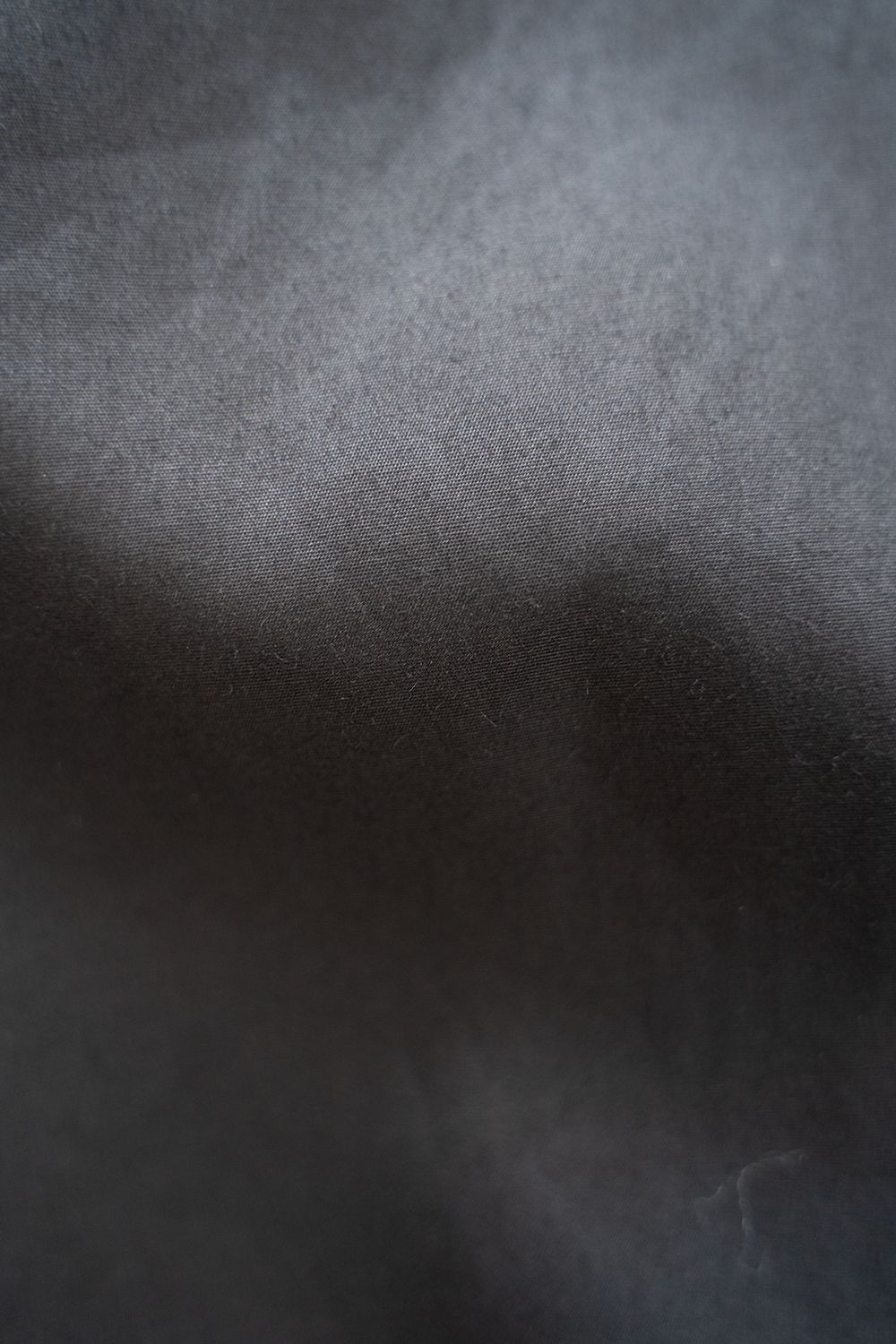【ラスト1点】【23AW】Soft Broad Shirt/ソフトブロードシャツ(BLACK)