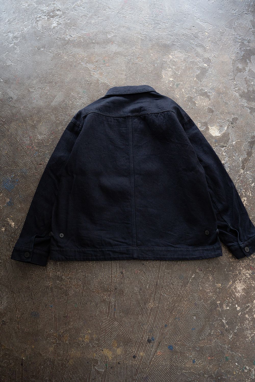 【26AW】12ozデニムブルゾン(DARK NAVY)