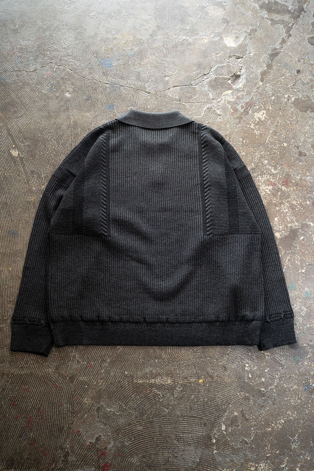 【25AW】Setsuen Skipper Knit(BLACK)