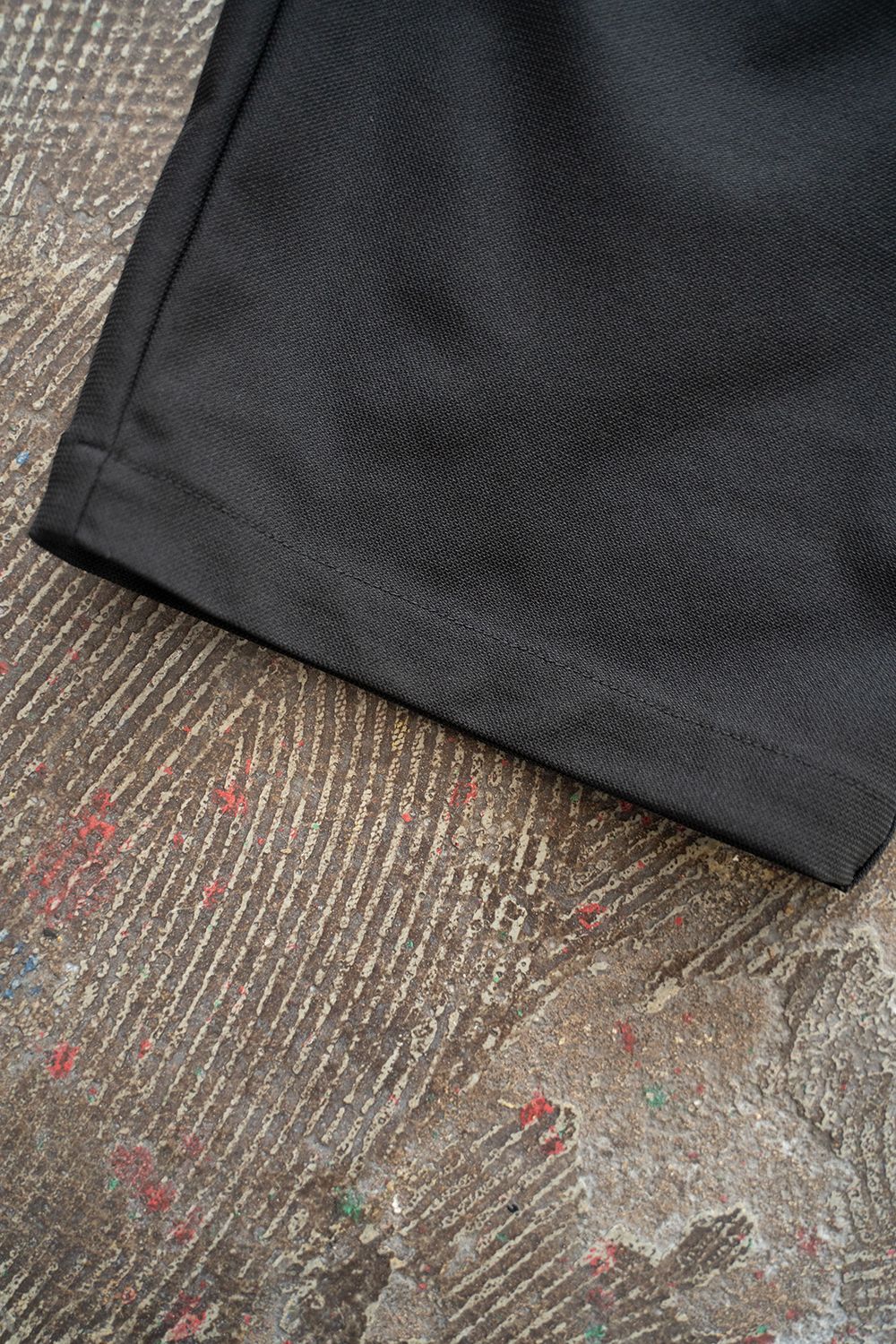 【ラスト1点】【25SS】ポリエステルジャージーイージーパンツ(BLACK)