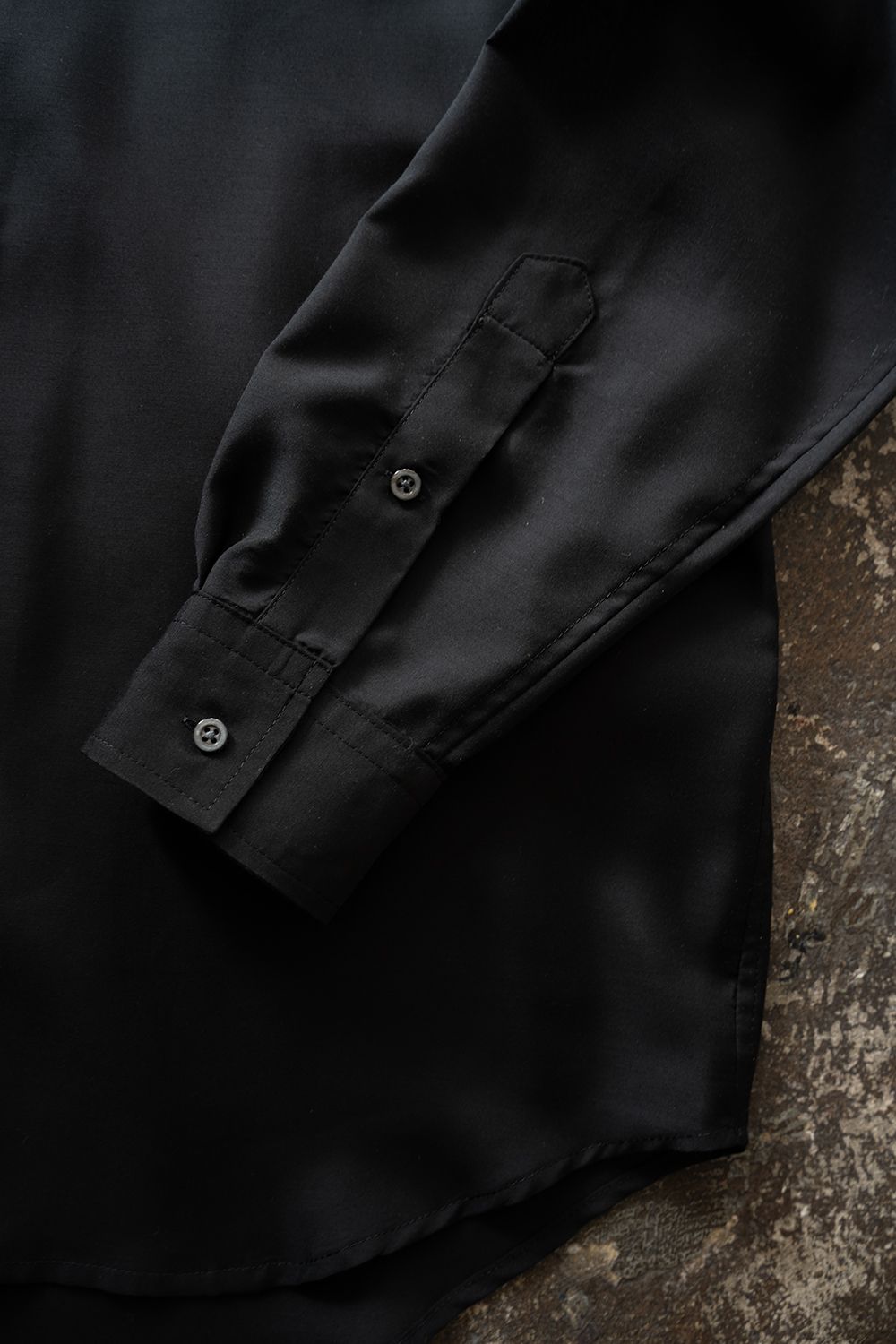 【26SS】Sheer Light Shirt/シアーライトシャツ(BLACK)