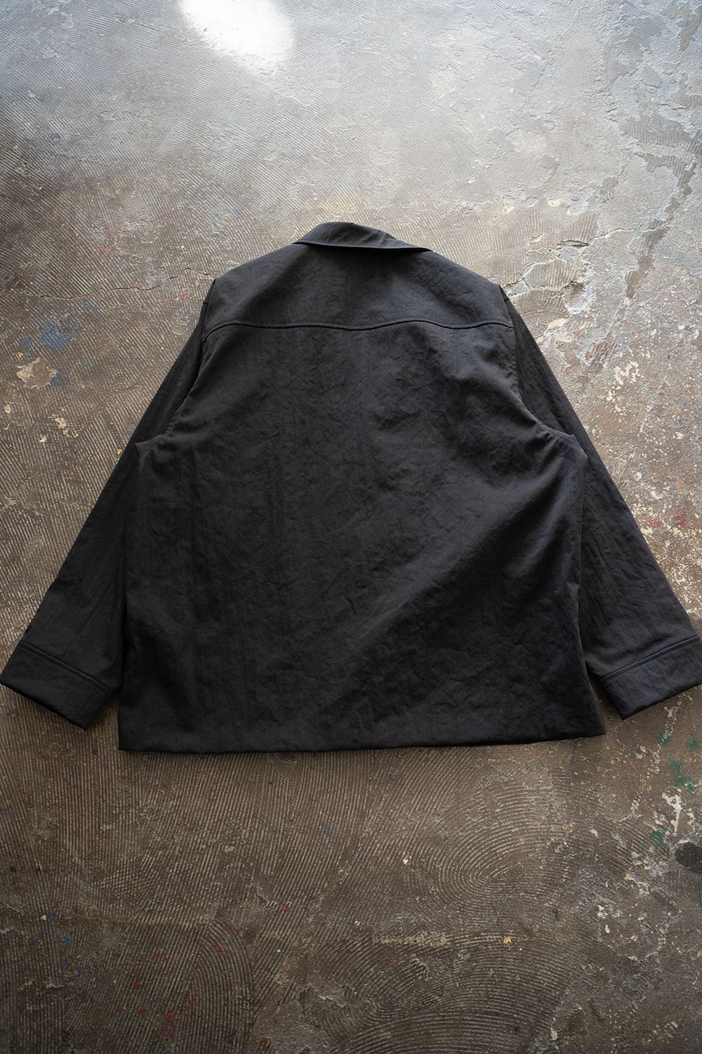 【ラスト1点】【24AW】Nylon Coverall Jacket(BLACK)