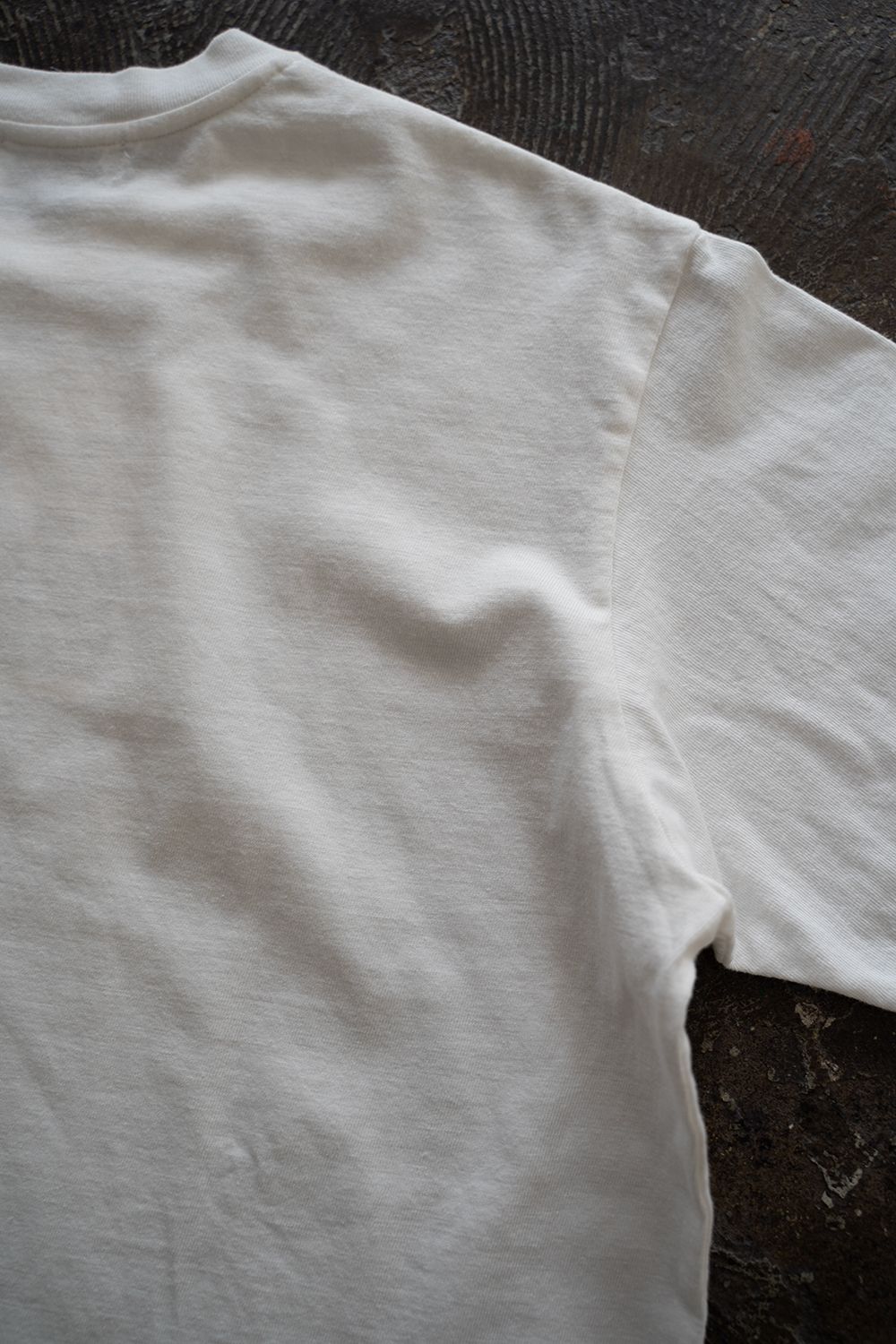 【ラスト1点】【23SS】Loopwheele Crew Neck T-Shirts(WHITE)