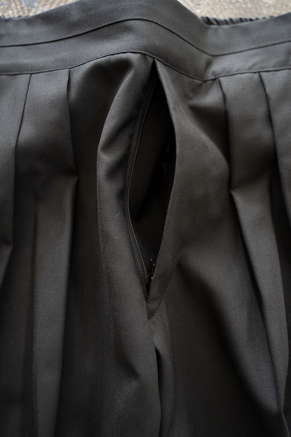 【ラスト1点】【22SS】Hakama Akane Slacks/ハカマアカネスラックス(BLACK)