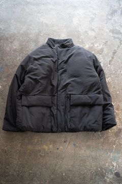 【ラスト1点】【24AW】シンサレートスタンドカラーブルゾン(BLACK)