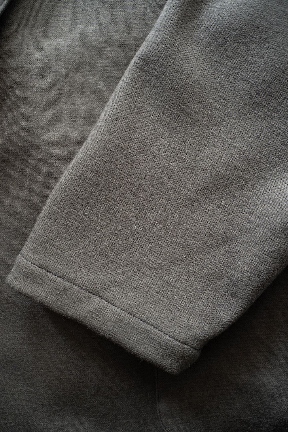 【25AW】ウールジャージーダブルジャケット(GREIGE)