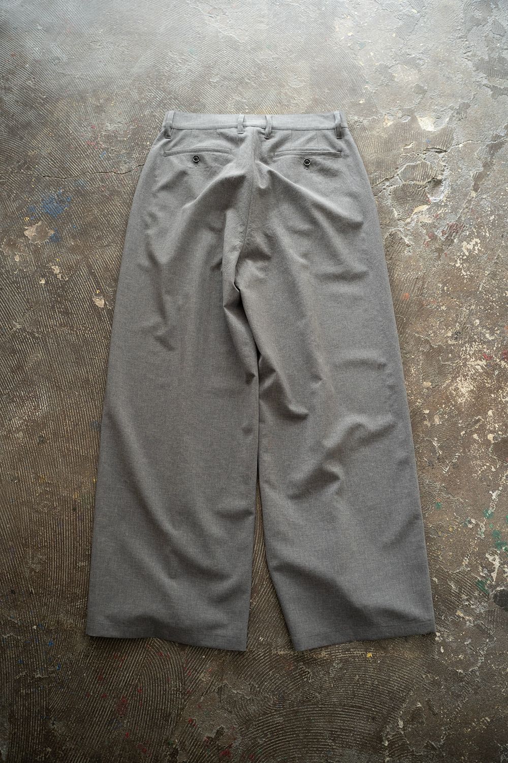 SAYATOMO - 【25SS】1-Tack Baggy Slacks/1タックバギー
