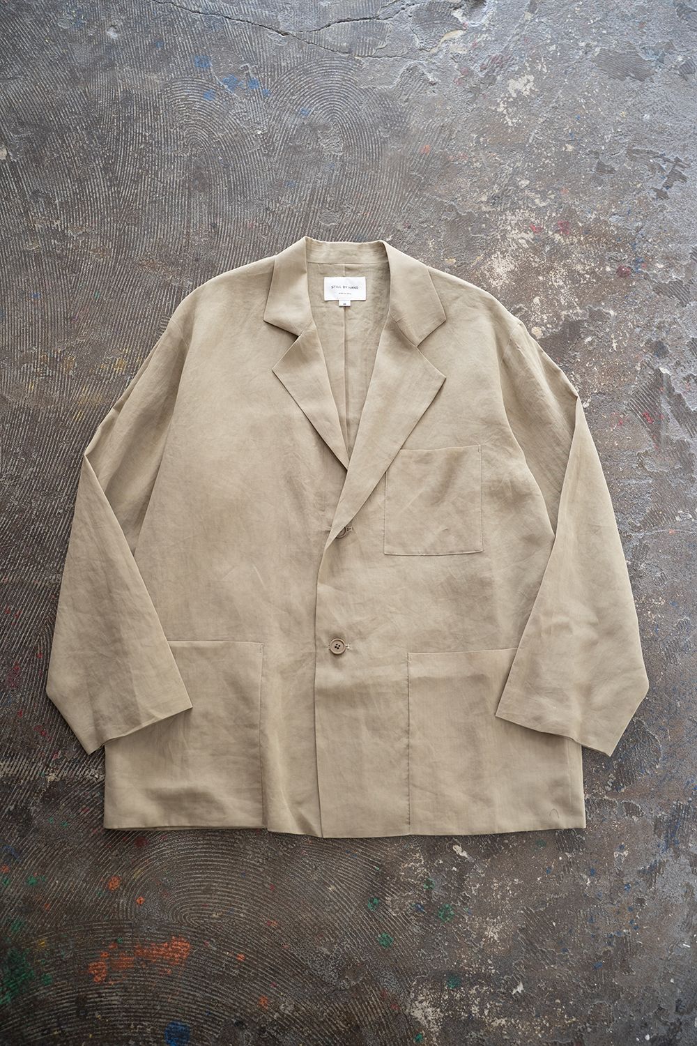 【26SS】ローン地無双3Bジャケット(KHAKI BEIGE)