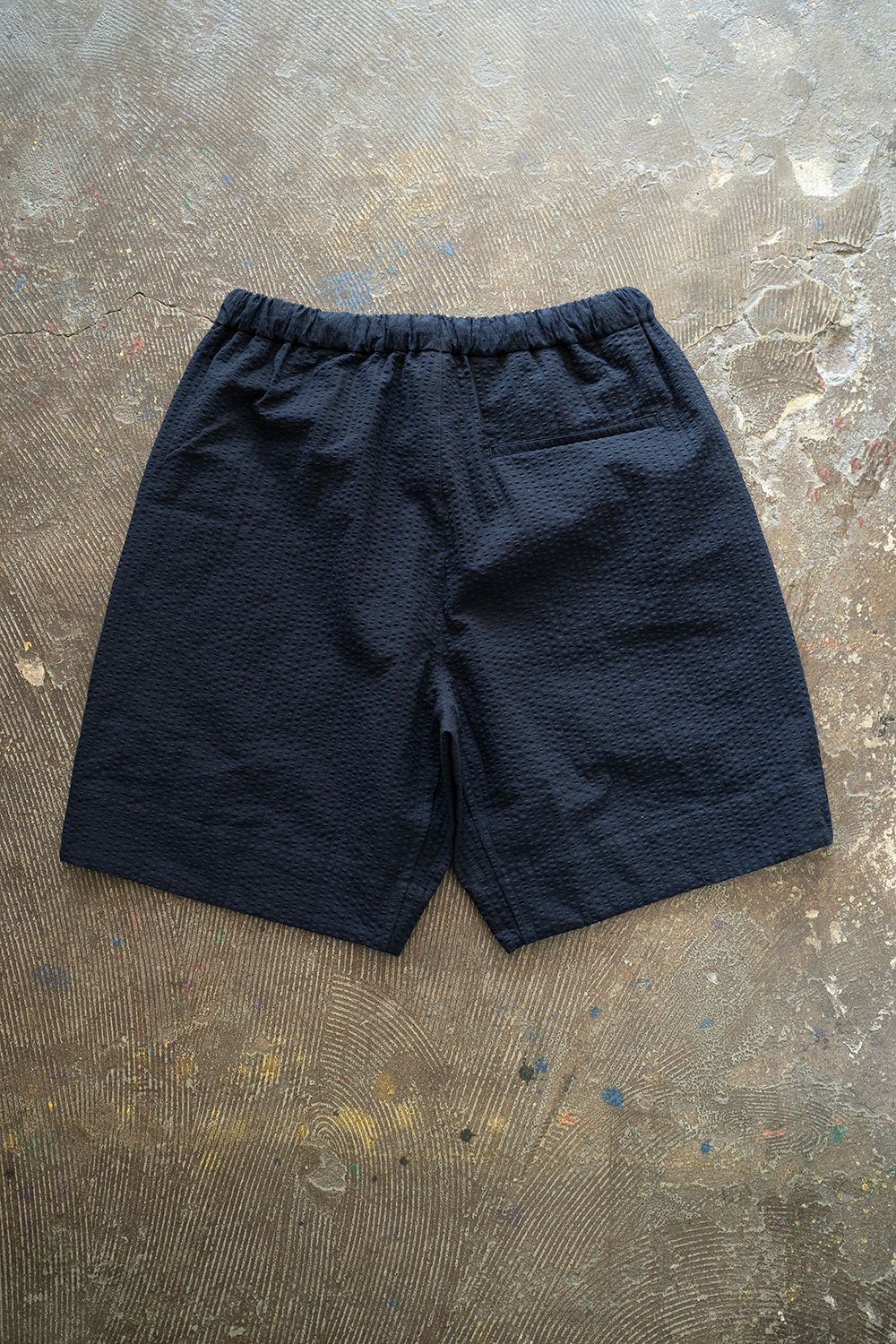 【25SS】"week s/s"pajama【セットアップ】(seersucker NAVY)