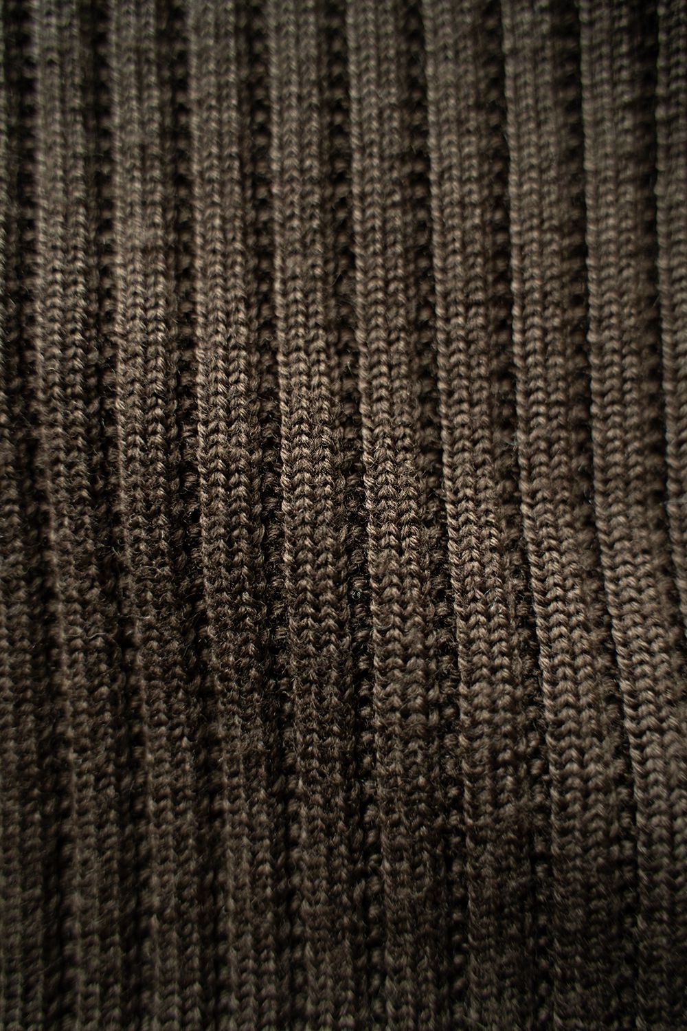 Mizore Drivers Knit Vest(BROWN)