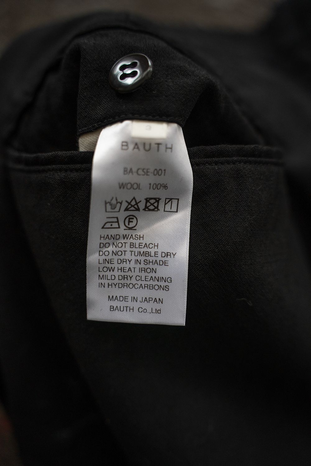 【26SS】Wool 2Tuck Trousers(BLACK)