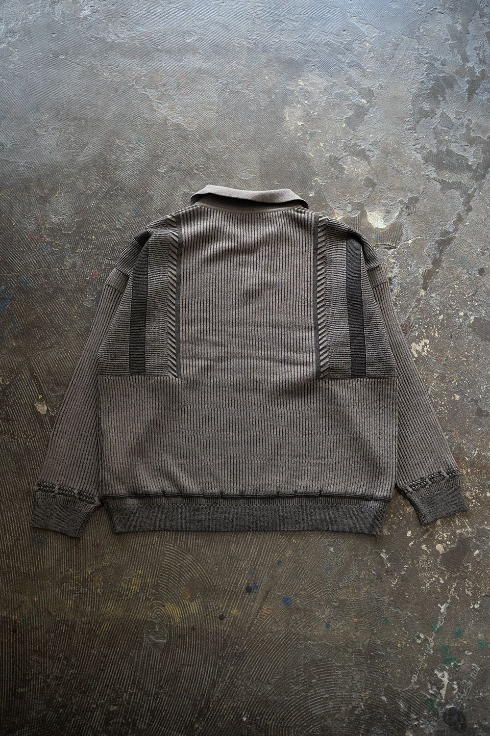 【25AW】Setsuen Skipper Knit(GREIGE)