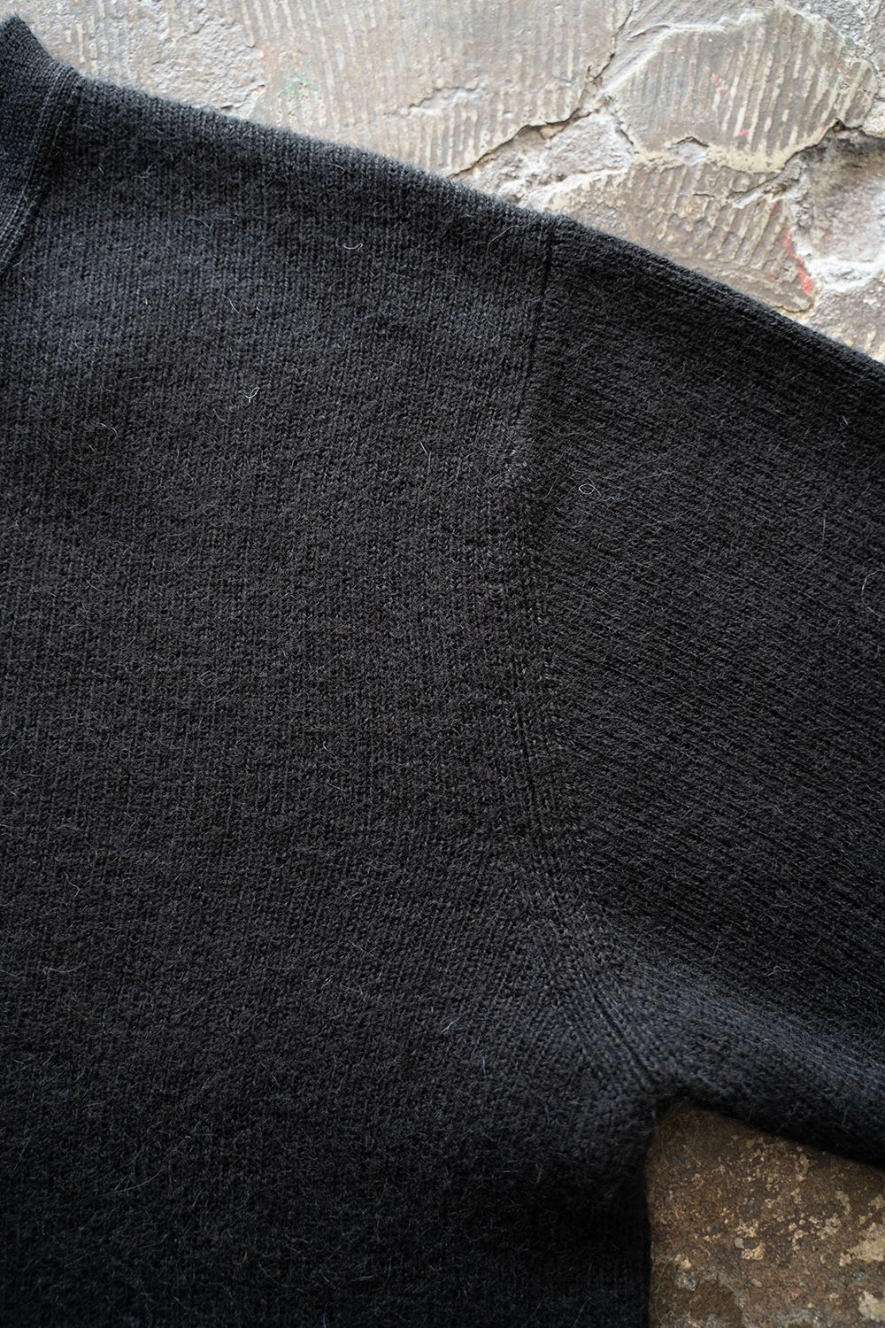 STILL BY HAND - 【ラスト1点】【24AW】アルパカ片畦編み