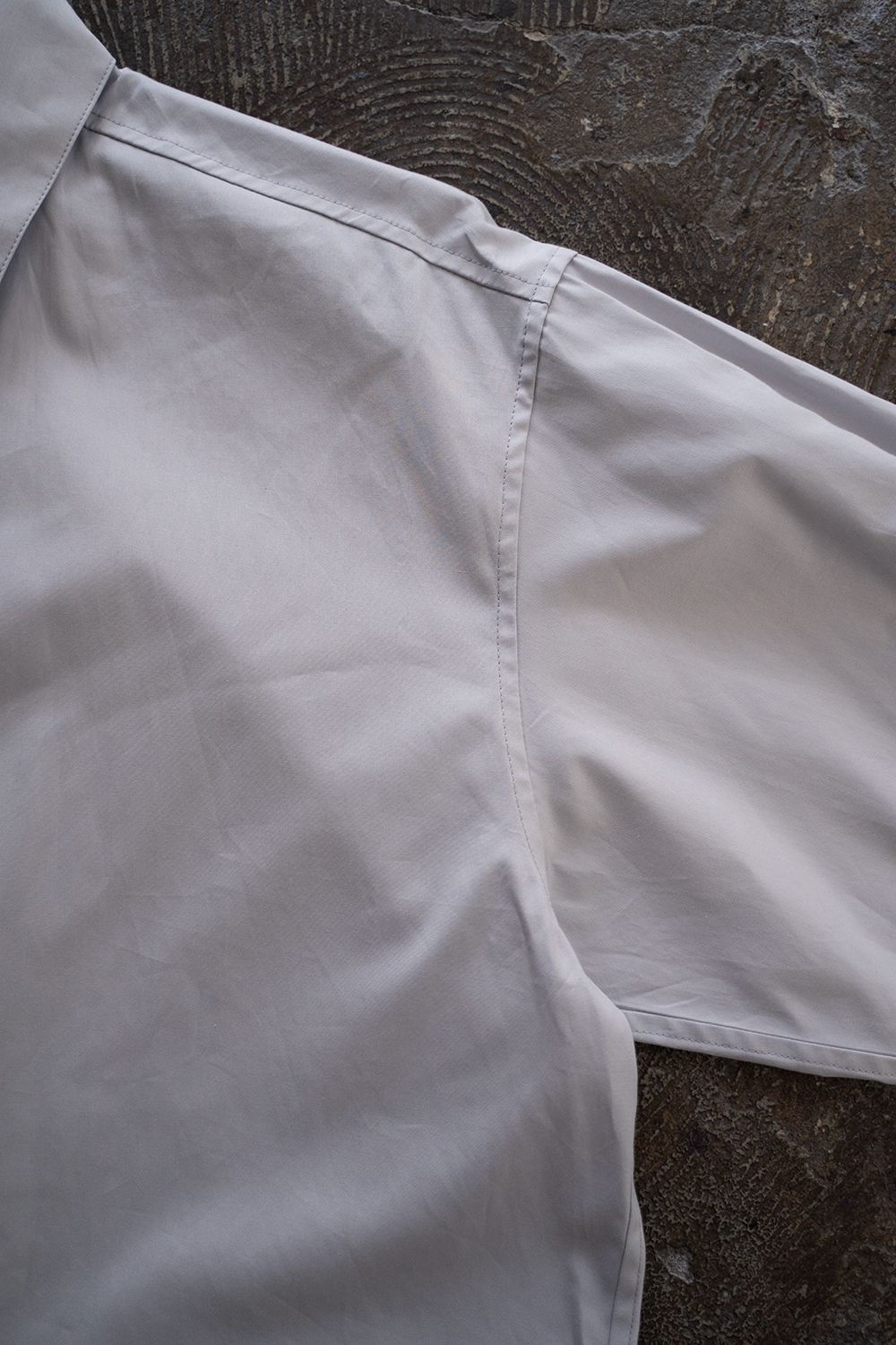 【ラスト1点】【23AW】Soft Broad Shirt/ソフトブロードシャツ(LILAC)