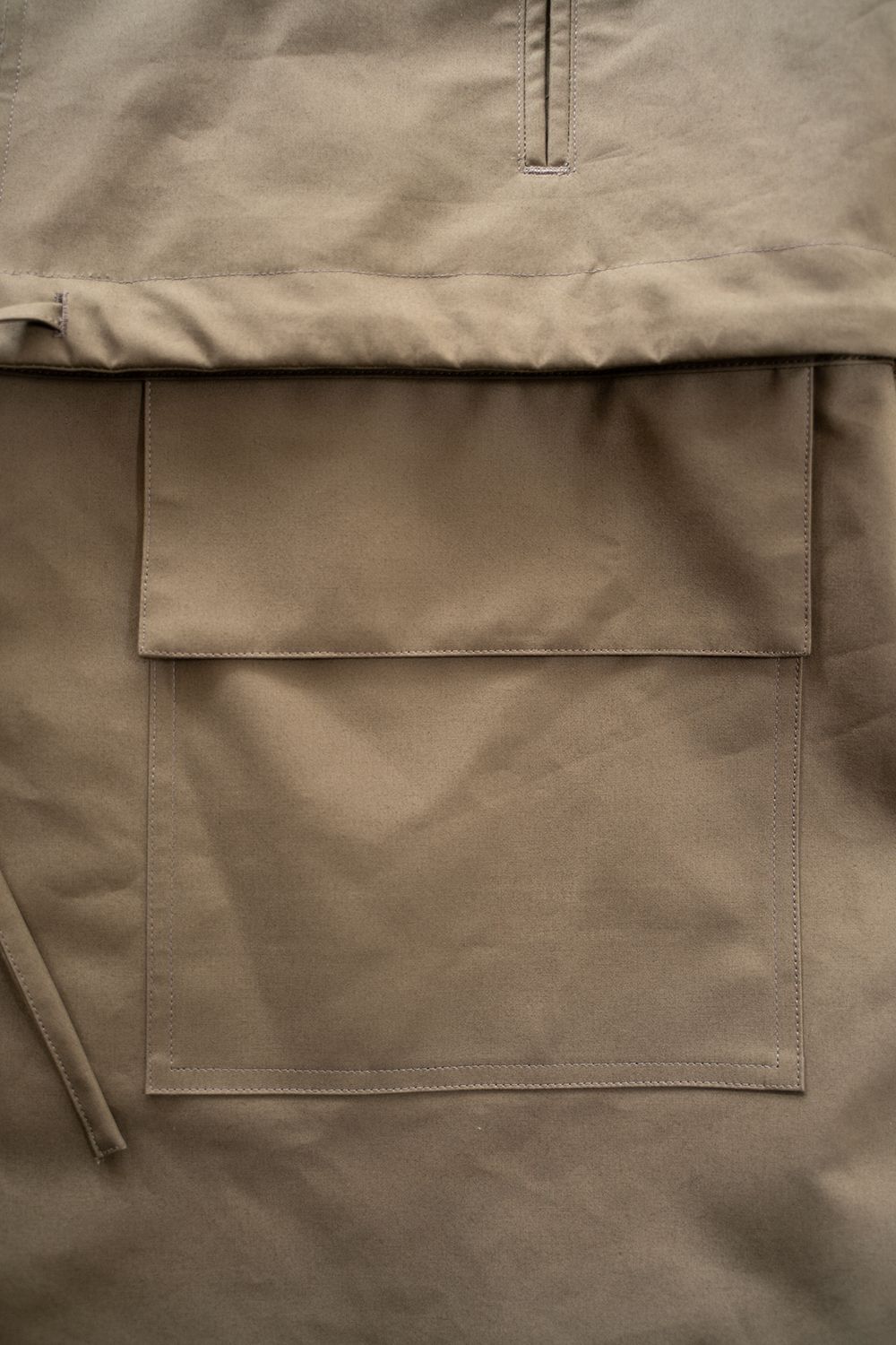 【ラスト1点】【25AW】Cotton Typewriter 2WAY Coat/コットンタイプライター2WAYコート(KHAKI BEIGE)