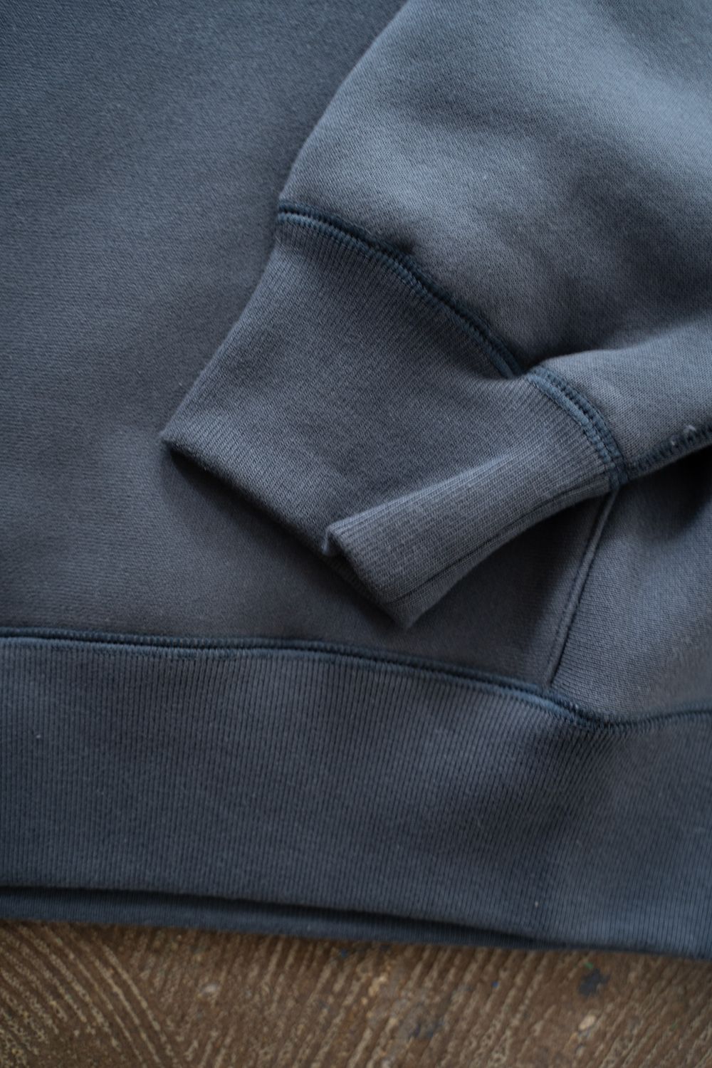 【23AW】ハイネックプルオーバースウェット(SLATE BLUE)