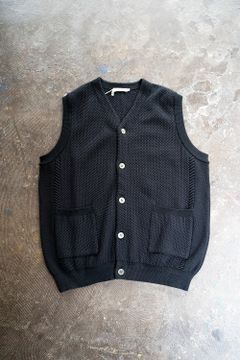 【ラスト1点】【22SS】Namioto Vest(BLACK)