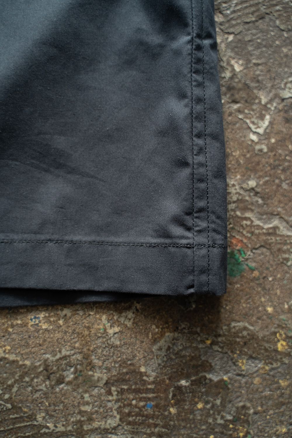 【ラスト1点】【25SS】コットンシルク半袖シャツ(CHARCOAL)