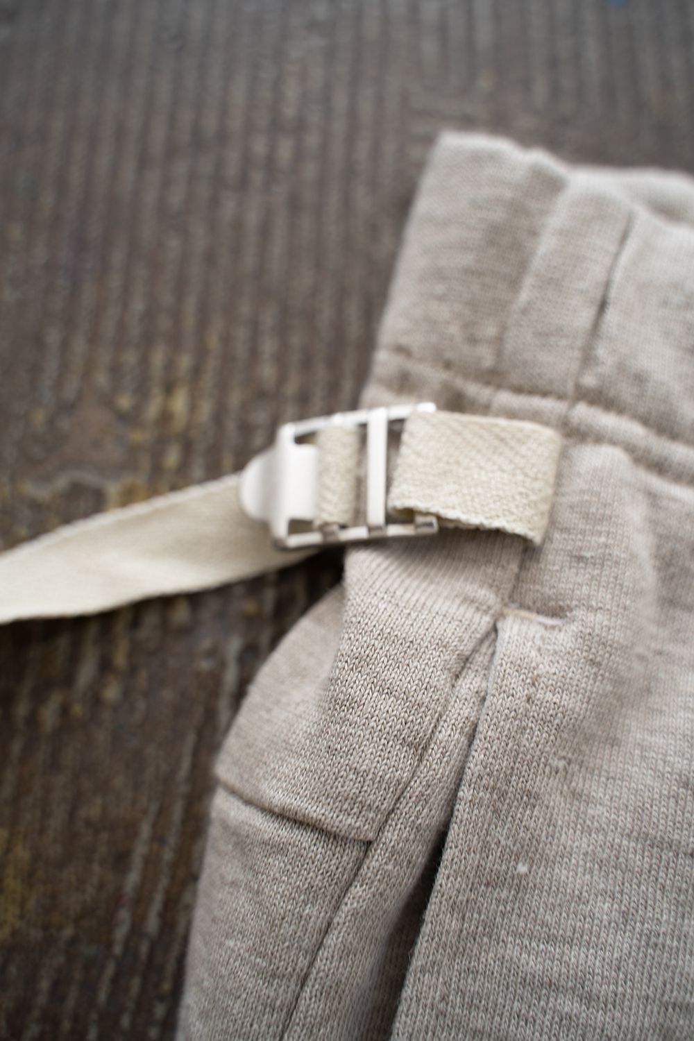 【ラスト1点】High Waist Flare Easy Pants/ハイウエストフレアイージーパンツ(NATURAL)