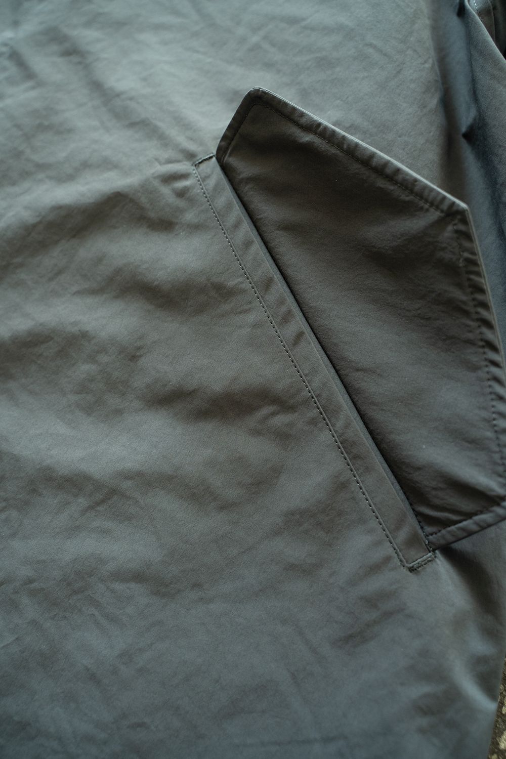 【ラスト1点】【24SS】ライナー脱着スタンドカラーコート(BLUE CHARCOAL)