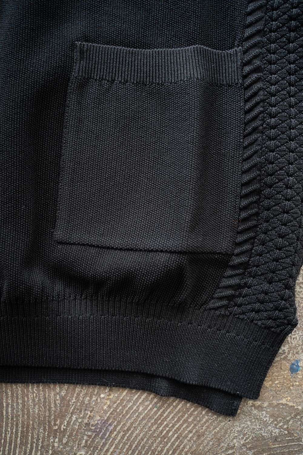 【25SS】Kinkai collar Vest(BLACK)