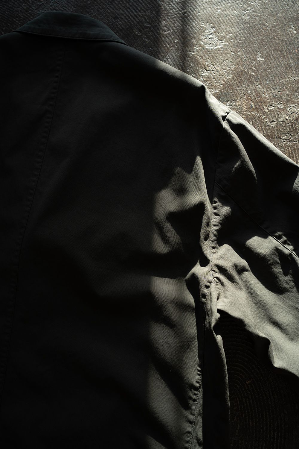 【ラスト1点】【26SS】ガーメントダイ3Bジャケット(DARK OLIVE)