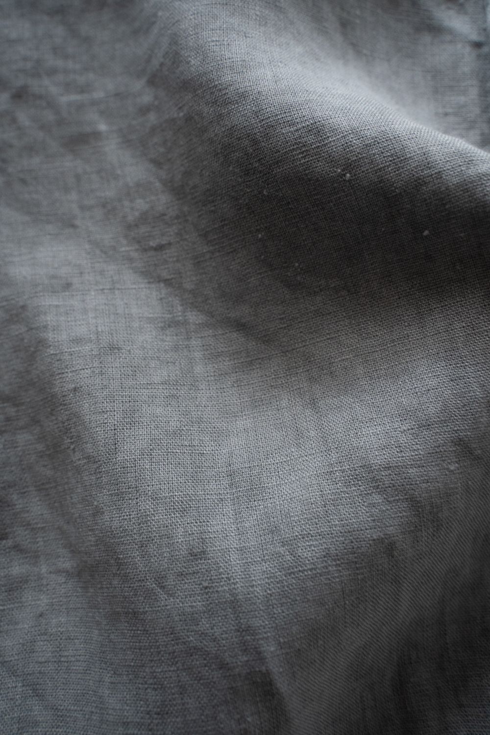 大麻シャツ 3(薄炭)