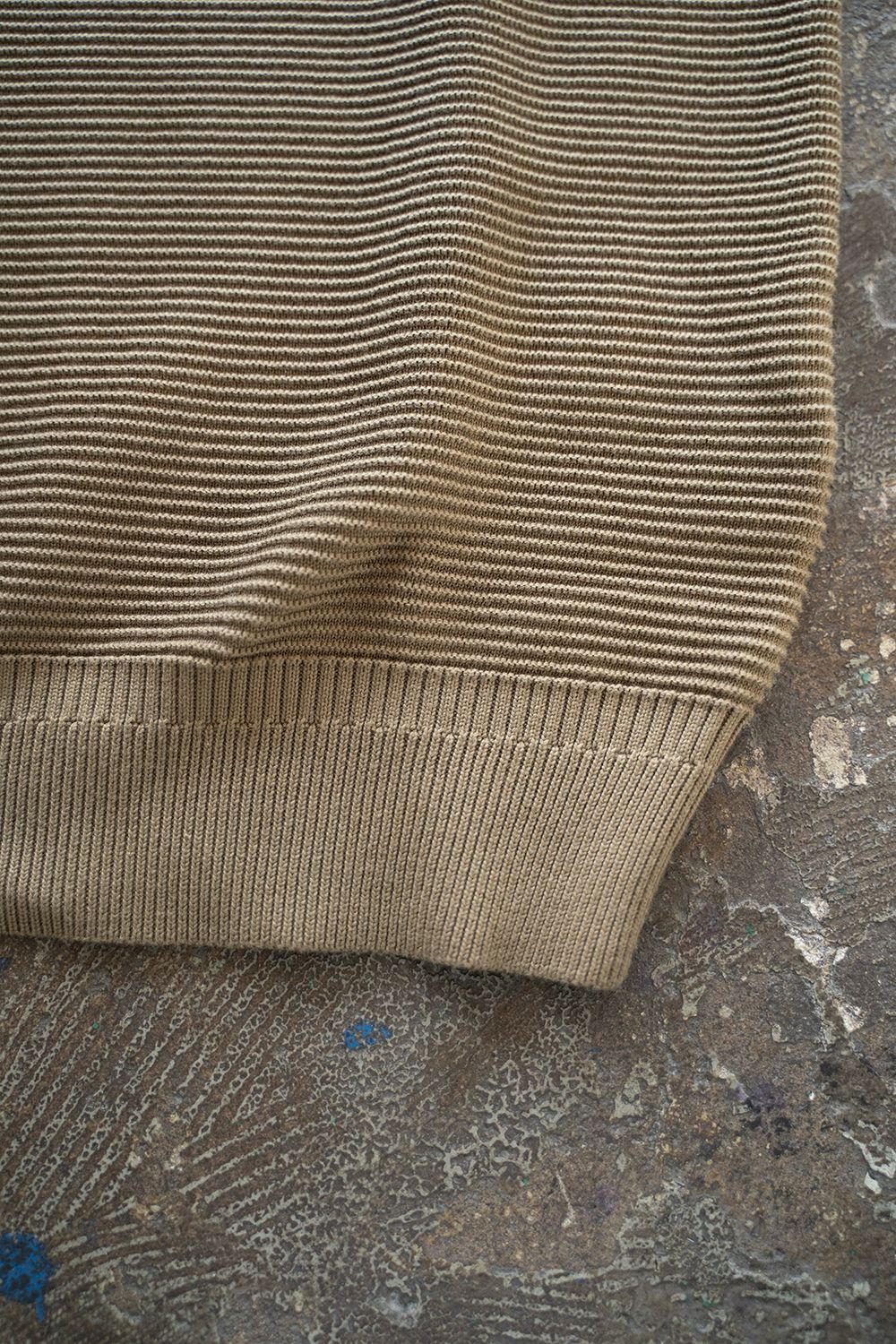 【ラスト1点】【24AW】Shutei Knit(KHAKI)