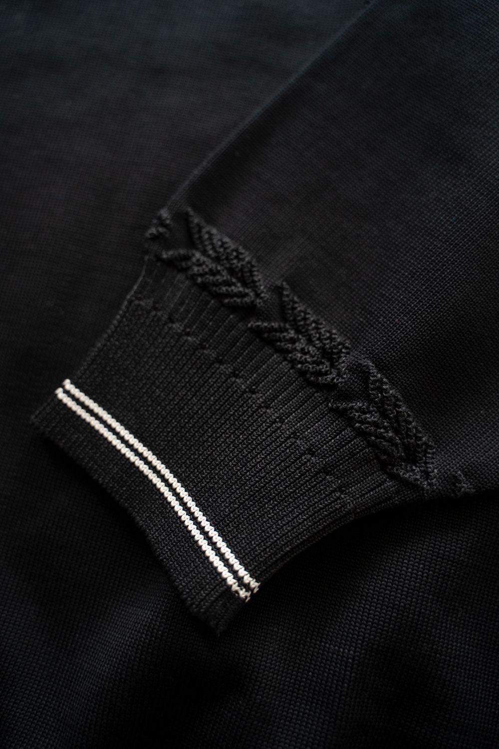 【ラスト1点】【25AW】Shimobashira Knit(BLACK)