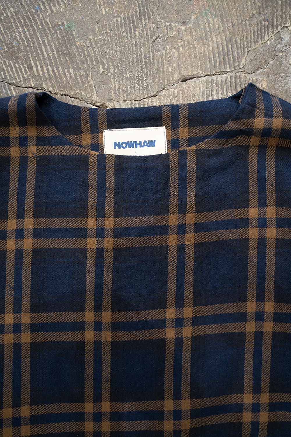 【ラスト1点】"calm"pajama /パジャマ(セットアップ)【ユニセックス】(BROWN×NAVY)