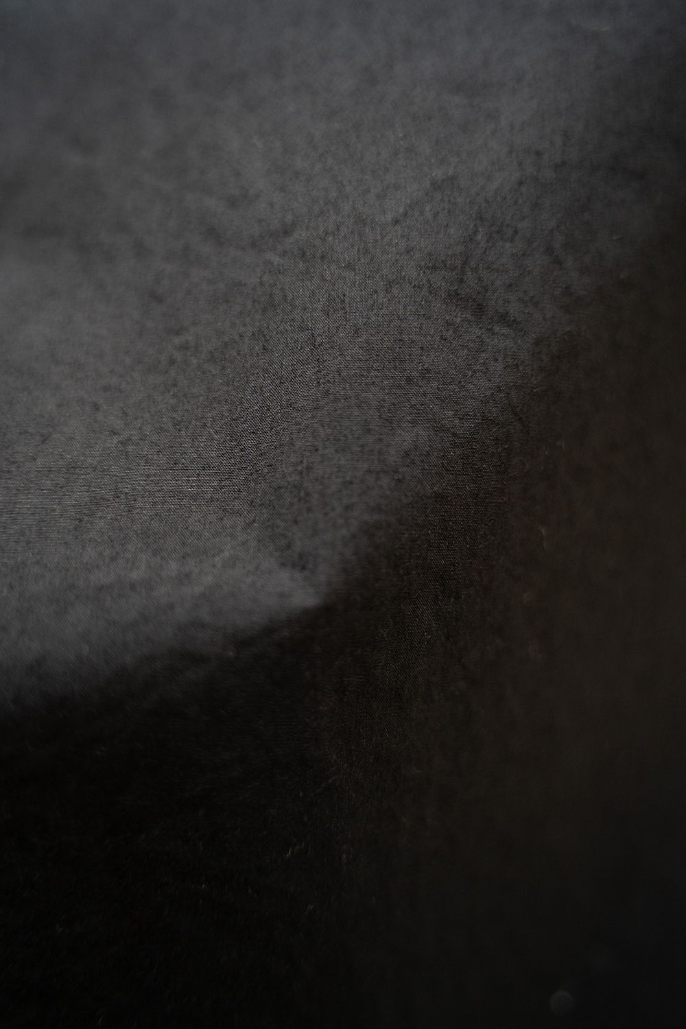 【ラスト1点】【25SS】シリコン加工シャツブルゾン(INK BLACK)