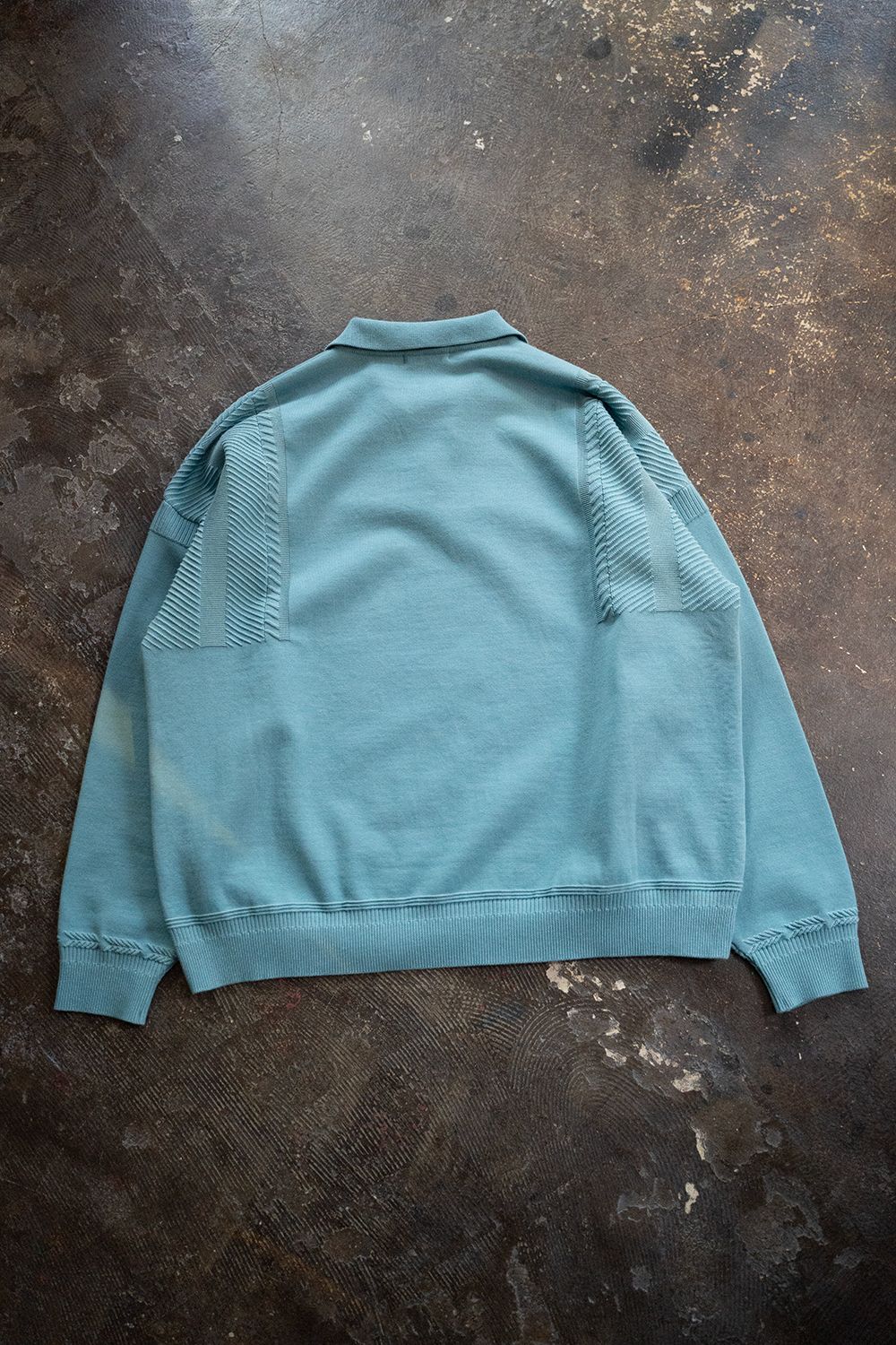 YASHIKI - 【ラスト1点】【24SS】Shunrin Skipper Knit(BROWN