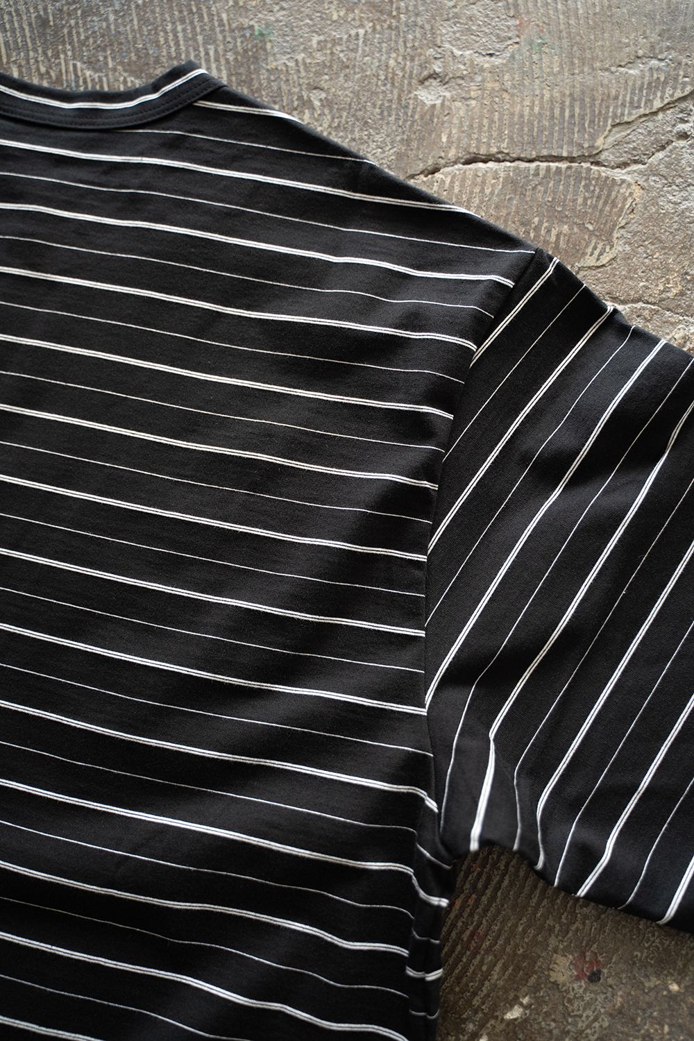 完売前に☆ラスト1点 [THE ROW] ストライプ Tシャツ LOOP & WEFT - ONLINE SHOP / LRC1108 SHADOW BORDER BIG SEED