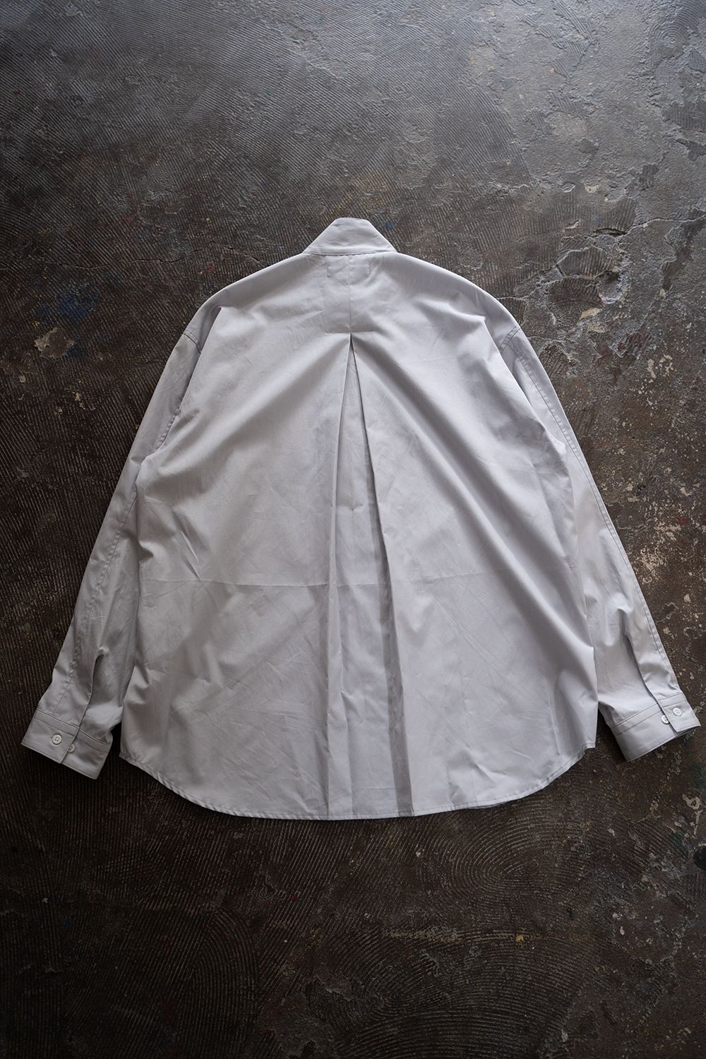 juha - 【ラスト1点】【23AW】High Neck Broad Shirt/ハイネック