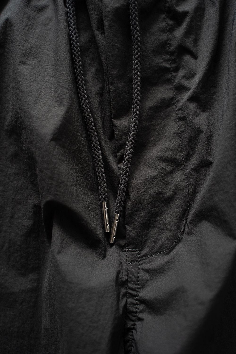 25ss STILL BY HAND トレーニングパンツ パンツ 黒 STILL BY HAND（スティルバイハンド） 綿ナイロントレーニング