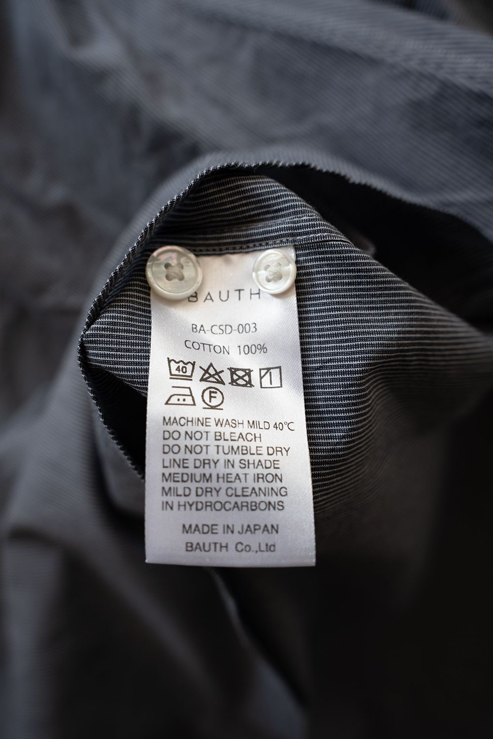 【26SS】Cotton Stripe Shirts(BLUE STRIPE)