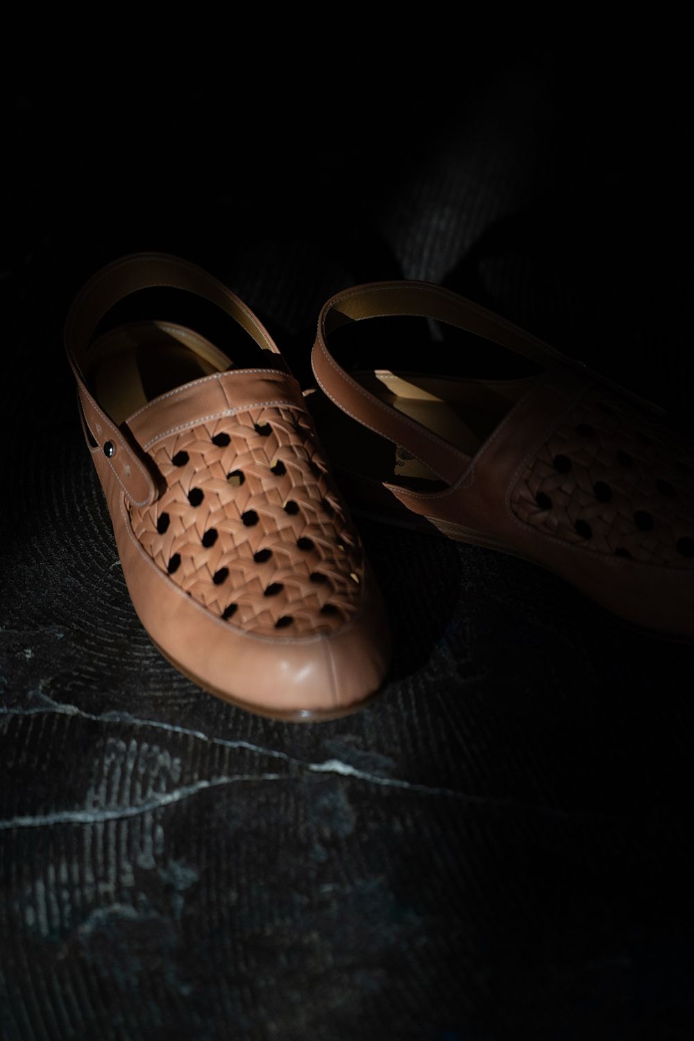 Cage Sandal(camel)